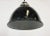 Small Industrial Black Enamel Pendant Lamp, 1950s For Sale - Image 4 of 10