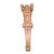 19th Century Hand-Carved Walnut Architectural/Decorative Atlas Corbel For Sale