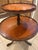 Chippendale Vintage Chippendale Style Mahogany Two-Tier Dumbwaiter Table For Sale - Image 3 of 8