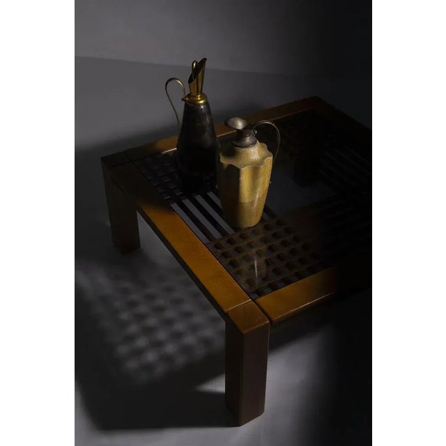 Coffee Table by Ettore Sottsass for Santambrogio e De Berti, 1960s For Sale - Image 10 of 11