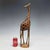 Mid 20th Century Hand-Carved Hardwood Giraffe Sculpture, African Folk Art For Sale In Columbus - Image 6 of 9