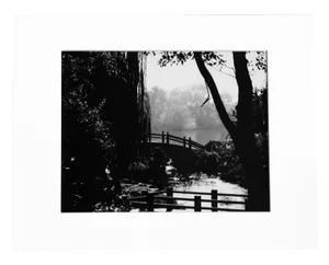 "Garden of Peace" Black & White Photograph. Limited Edition