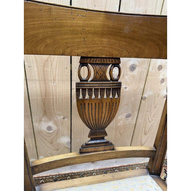 Louis XVI Style Directoire Armchairs, Set of 2 For Sale - Image 3 of 7