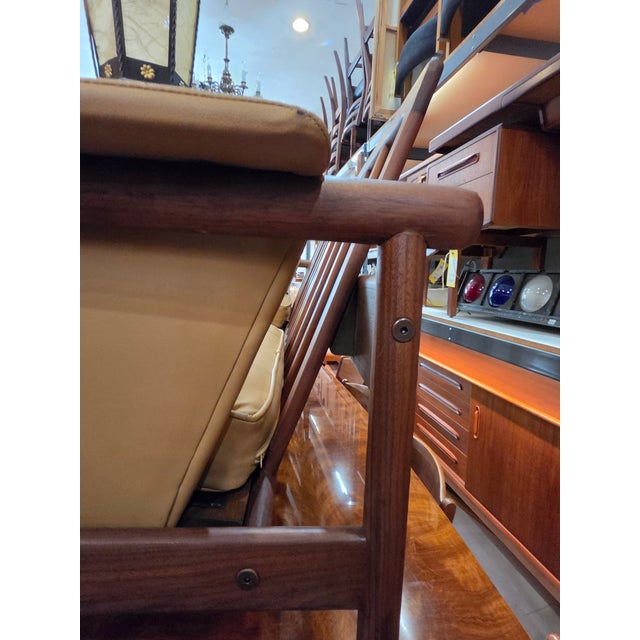 1960s Mid-Century Danish Modern Walnut Sofa For Sale - Image 9 of 9
