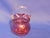 1960s C 1960 Pilgrim Cranberry Glass Basket With Spun Handle For Sale - Image 5 of 8