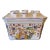 Mid-Century Italian Hand-Painted Chinoiserie Tulipiere Vase For Sale