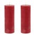 2020s FIA Wick Red Pillar Candle (Set of 2) For Sale - Image 5 of 5