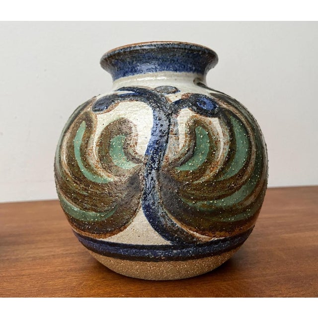 Mid-Century Modern Danish Studio Pottery Cactus Series Ball Vases from Søholm, 1960s, Set of 2 For Sale - Image 12 of 18