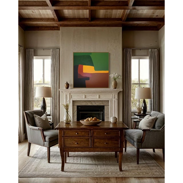 Bodasca, Green Composition Palette, 2026, Canvas For Sale - Image 14 of 16