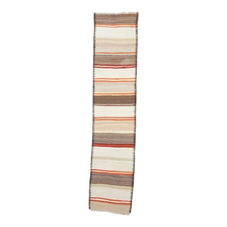 Modern Vintage Kilim Runner Rug For Sale
