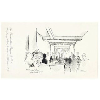 Provincetown Players - Original Monotype Lithograph by A. Hallman - 1959 1959 For Sale