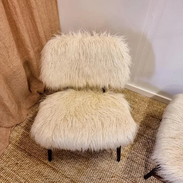 Brown Swedish Chairs by Alf Svensson, 1950s For Sale - Image 8 of 13