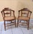 SKU: OT 3319 Antique 1800s Wood Chairs Pair Carved Back Recaned Seats Refinished This is a beautiful matched pair of late...
