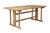 Swedish Oak and Pine Trestle Table, 1880s For Sale - Image 9 of 9