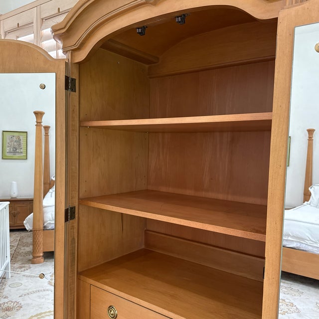 Metal 1980s Vintage Bernhardt Armoire For Sale - Image 7 of 12