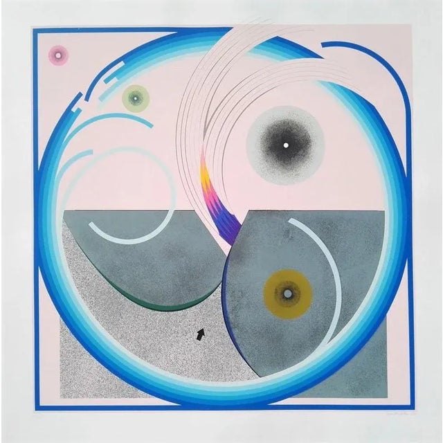 1980s Giorgio Bompadre, Veneziana, 1987, Silk-Screen For Sale - Image 5 of 5