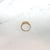 2020s Double Row Prong Diamond Ring .34cttw 14k Yellow Gold, Size 5 For Sale - Image 5 of 5