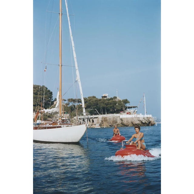 Slim Aarons, Monte Carlo, Estate Stamped Photographic Print, 1956 / 2020s For Sale