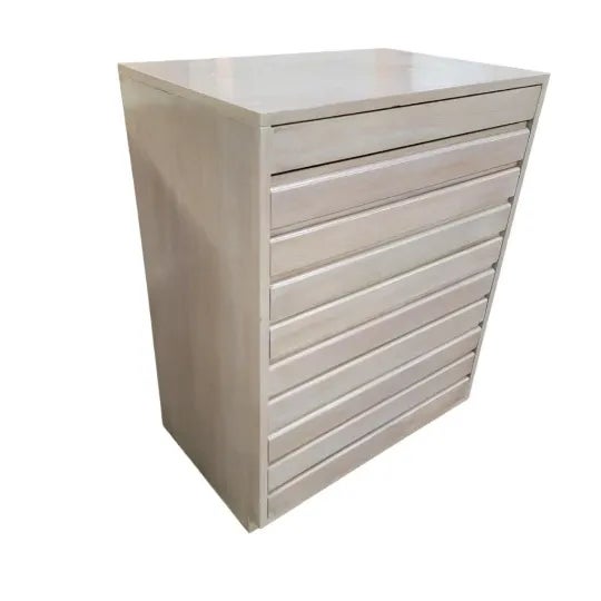 Sligh-Lowry Furniture Co. Mid Century Modern Driftwood 5 Drawer Chest by Sligh Furniture - Pair For Sale - Image 4 of 11