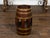Labeled English 1900s R.A. Lister & Co. Oak and Brass Barrel with Open Section For Sale - Image 4 of 10
