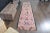 1970s Turkish Oushak Handmade Wool Cotton Pink Runner Rug For Sale - Image 9 of 11