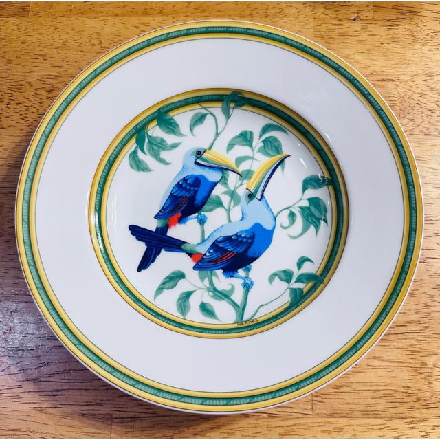 Hermès Toucan Vintage Porcelain Bowl For Sale - Image 10 of 10