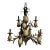 Vintage Boho Pineapple Chandelier For Sale