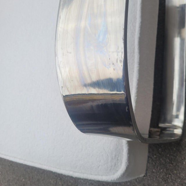 20th Century Chromed Metal Armchair from Ralph Lauren For Sale - Image 3 of 18