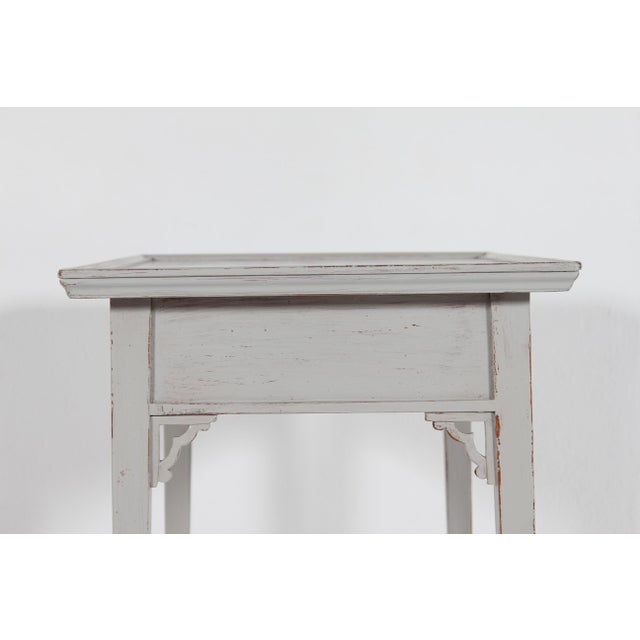 Danish Louis XVI Style Side Table in Pine, 1890s For Sale - Image 5 of 13