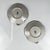 1980s Leaf-Shaped Streetlight Bowls with Tulip and Rose Pattern from KG Lunéville, 1980s, Set of 2 For Sale - Image 5 of 6
