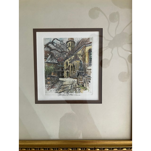 Realism Robert Kasimir Gumpoldskirchen Church For Sale - Image 3 of 4