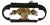 Vintage French Bouillotte Lamp Frederick Cooper Brass Tole Metal Black For Sale In San Francisco - Image 6 of 9