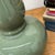 Ceramic Green Glazed Ceramic Vase with Bold Long-Necked Silhouette For Sale - Image 7 of 9