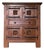 Antique Oak Cupboard Cabinet With Iron Details For Sale