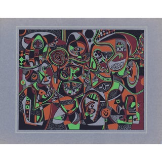 1947 Silkscreen "Big Shape" by Steve Wheeler For Sale