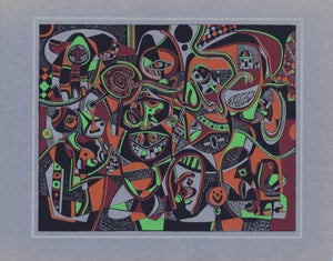 1947 Silkscreen "Big Shape" by Steve Wheeler