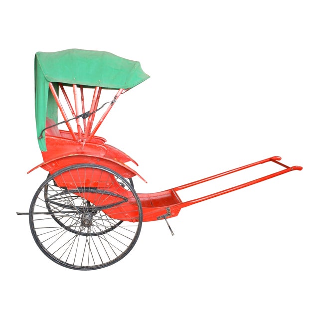 Restored Antique Rickshaw Chairish