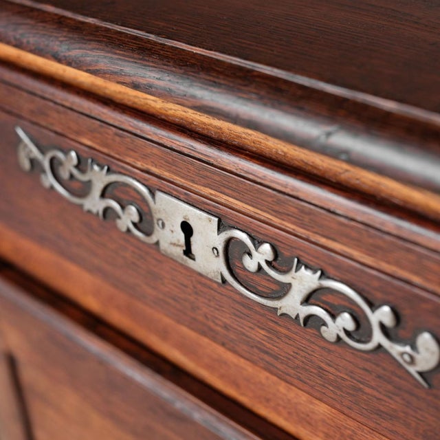 Wood 19th Century French Oak Buffet For Sale - Image 7 of 12