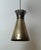 Gold Scandinavian Brass Diablo Pendant Light, 1950s For Sale - Image 8 of 16