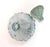 Late 20th Century Lalique (France) - Exquisite Smoke Gray (Rarest Color!) Clear and Frosted "Mirabel" Perfume Bottle, Retired. For Sale - Image 5 of 6