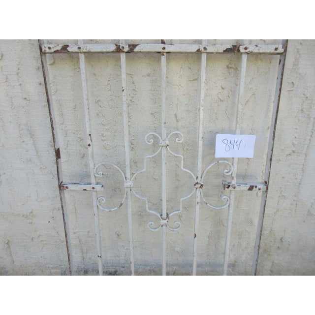 Antique Victorian Iron Gate For Sale - Image 4 of 7