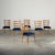 Chairs in Semi-Velvet Fabric by Paolo Buffa, 1950s, Set of 6 For Sale - Image 3 of 18