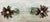 Contemporary Pair of Vintage Godinger Silver Co Art Palm Tree Two Tier Glass Serving Stands For Sale - Image 3 of 6