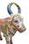 Antique Wood Painted Brahma Cow For Sale In Los Angeles - Image 6 of 9