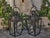 English Mid 20th Century English Country House Iron Lanterns with Glass Panels, Unwired - a Pair For Sale - Image 3 of 8