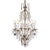 Restored Rococo Revival Fruit Crystal Chandelier For Sale
