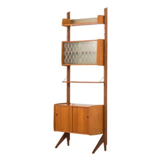 Scandinavian Free Standing Wall Unit Model Ergo by John Texmon, Norway, 1960s For Sale