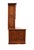 Winners Only Solid Oak Rustic Early American Country Style 74" Computer Desk W. Cabinet Storage Top For Sale - Image 18 of 18