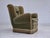Danish Relax Armchair in Velour, 1950s For Sale - Image 4 of 17