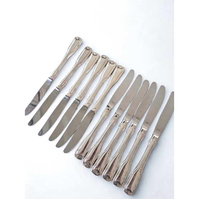 Vintage Rostfrei Flatware Service for 12, 102 Pieces with Case, Made in Germany For Sale - Image 9 of 12